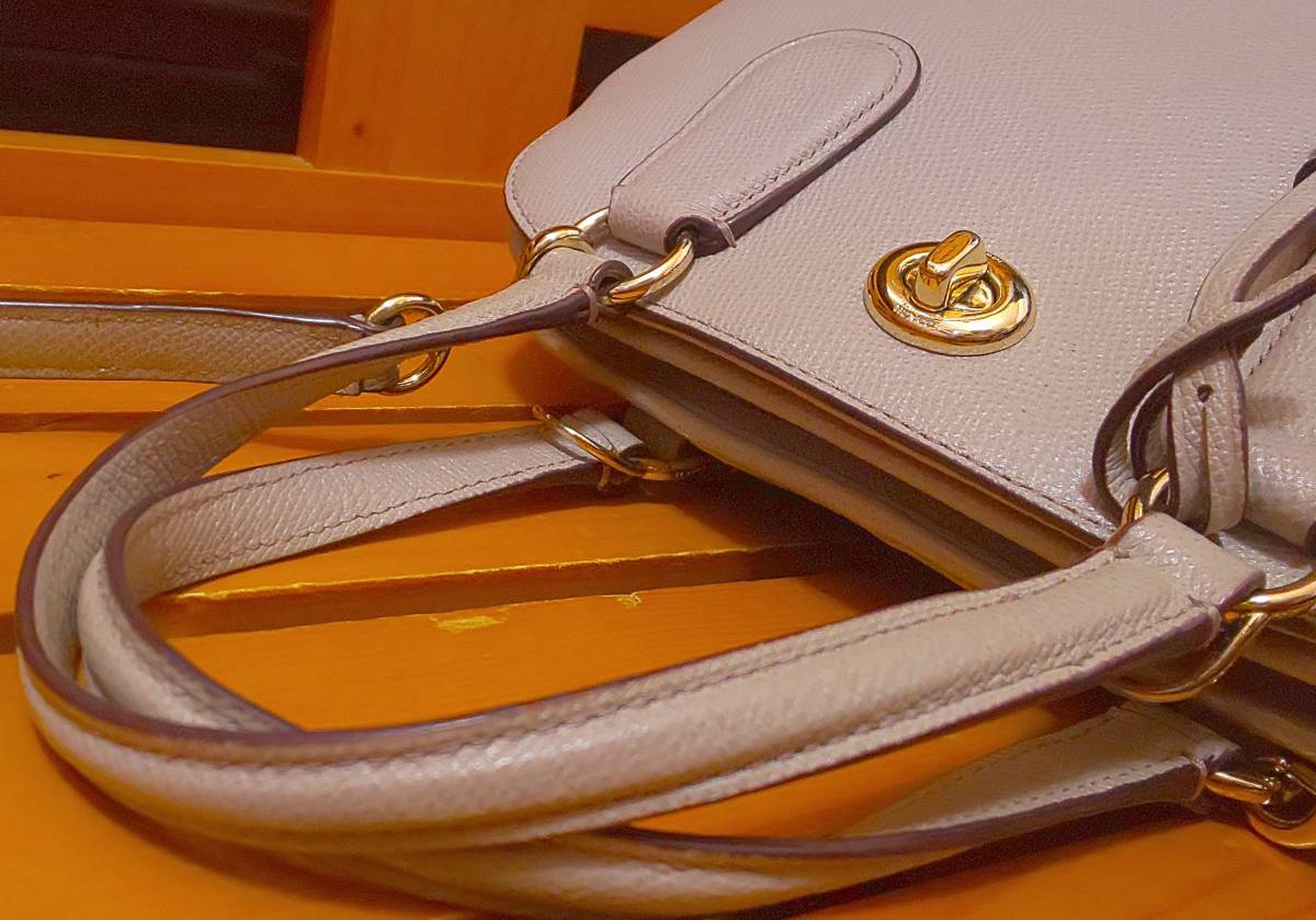 美品 COACH☆ ミニ プリンス ストリート サッチェル クロス