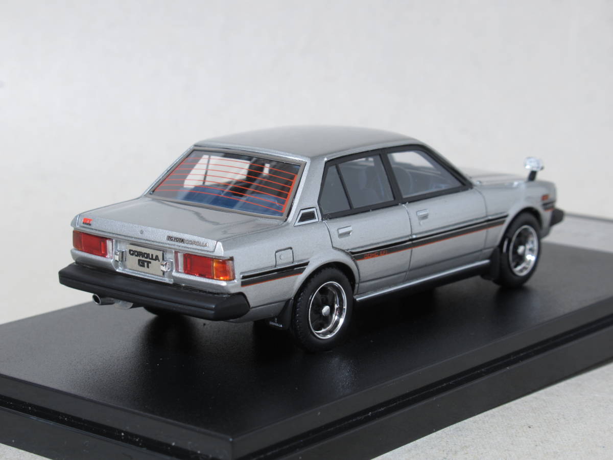 1 43 ハイストーリー トヨタ カローラ Gt 1979 ポートランドシルバーメタリック 乗用車 売買されたオークション情報 Yahooの商品情報をアーカイブ公開 オークファン Aucfan Com