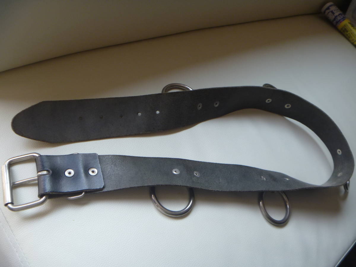 WENDY'S ウェンディーズ SID Ring Belt シドリングベルト ブラック
