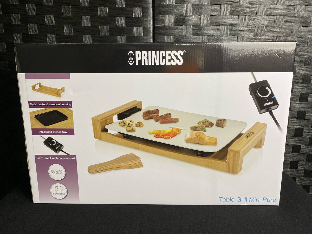 未使用品 PRINCESS プリンセス Table Grill Mini Pure テーブルグリル