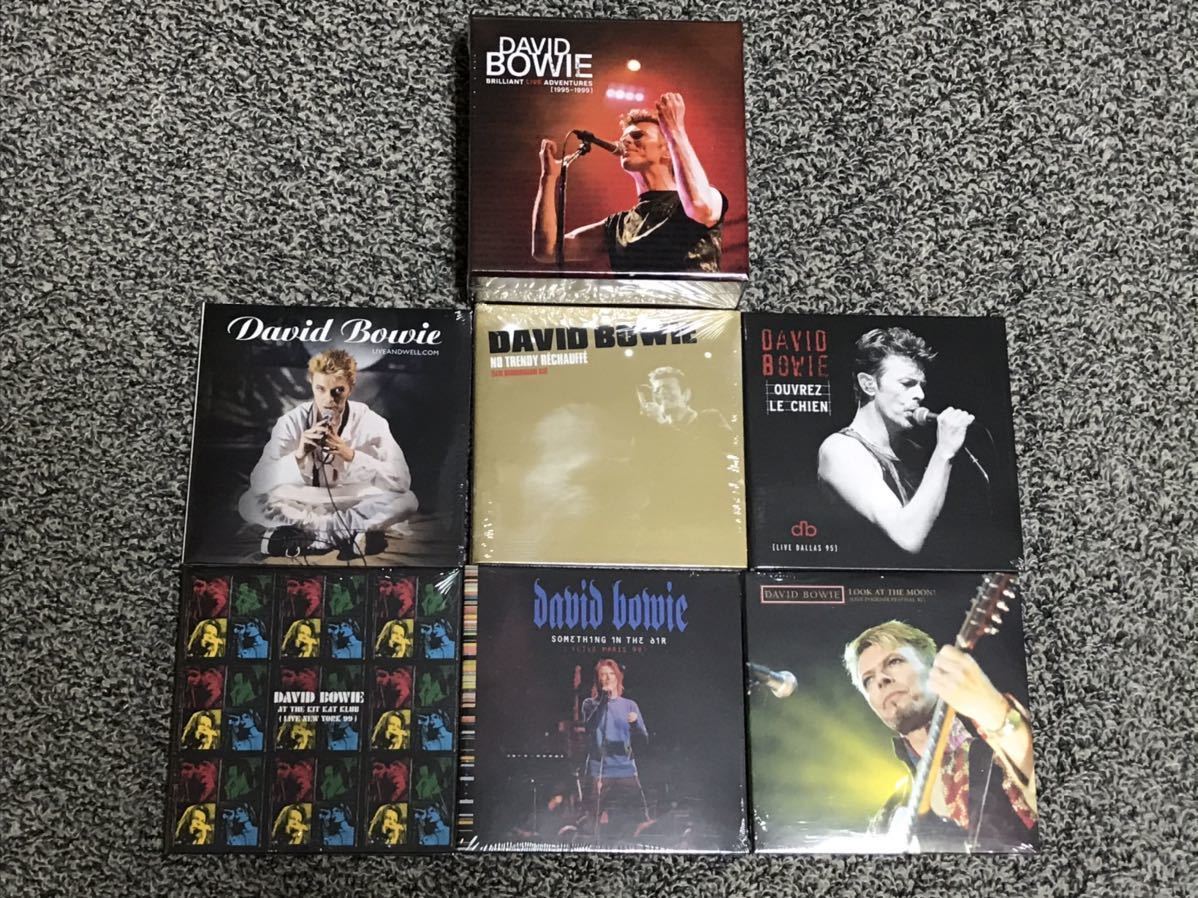 David Bowie Brilliant Live Adventures 1995 1999 6タイトル Box コンプリート デヴィッドボウイ ブリリアント ボックス David Bowie 売買されたオークション情報 Yahooの商品情報をアーカイブ公開 オークファン Aucfan Com