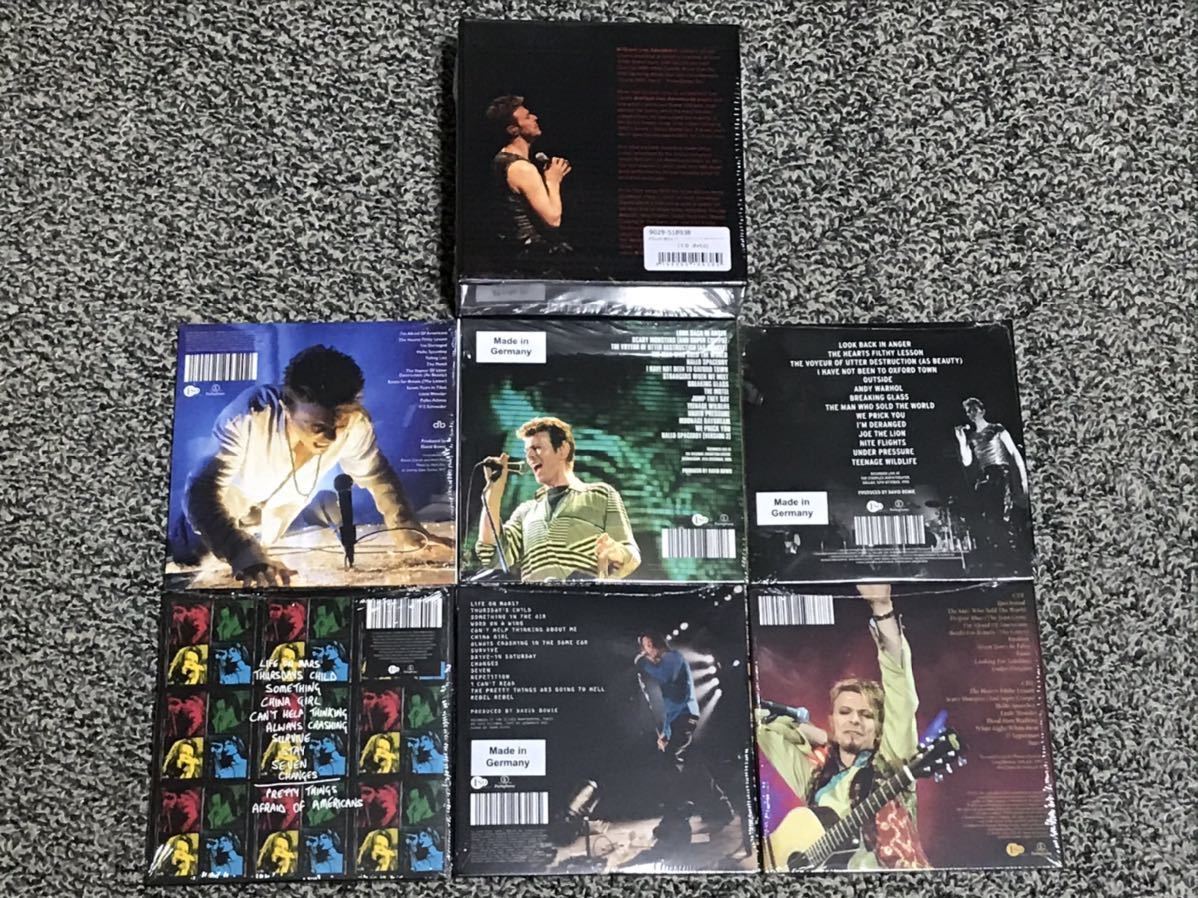 David Bowie Brilliant Live Adventures 1995 1999 6タイトル Box コンプリート デヴィッドボウイ ブリリアント ボックス David Bowie 売買されたオークション情報 Yahooの商品情報をアーカイブ公開 オークファン Aucfan Com