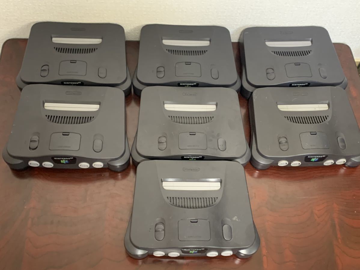 NINTENDO64 本体のみ 7台 まとめ ニンテンドー64 任天堂 Nintendo ニンテンドー 動作未確認