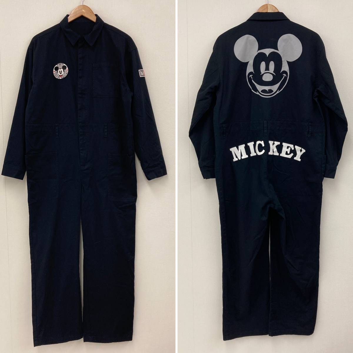 ミッキー オールインワン ブラック 黒 ツナギ つなぎ メンズ Sサイズ Disney ディズニー Mickey オーバーオール サロペット オーバーオール 売買されたオークション情報 Yahooの商品情報をアーカイブ公開 オークファン Aucfan Com