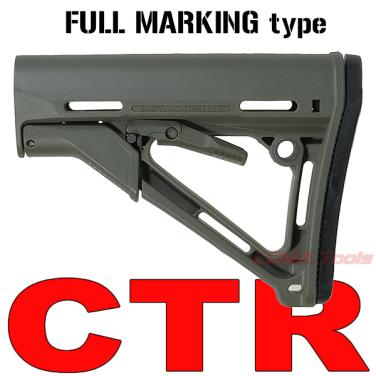 MAGPUL ストック CTRタイプ M4用 OD PTS STOCK OD(マグプル MK4 CTR