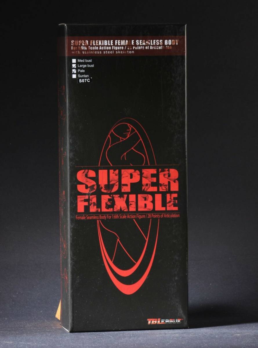 1/6 PHICEN/TBLEAGUE tbリーグ ファイセン S07C シームレス 女性ボディ 女性素体 白肌 ラージバスト ペールスキン 秘部造形リアル