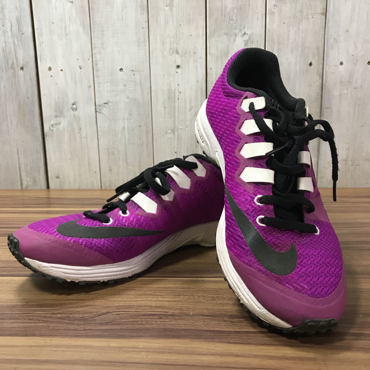 YH6733 品 NIKE ナイキ SPEED RIVAL ランニングシューズ エアズーム ZOOM 24.5cm 839294501