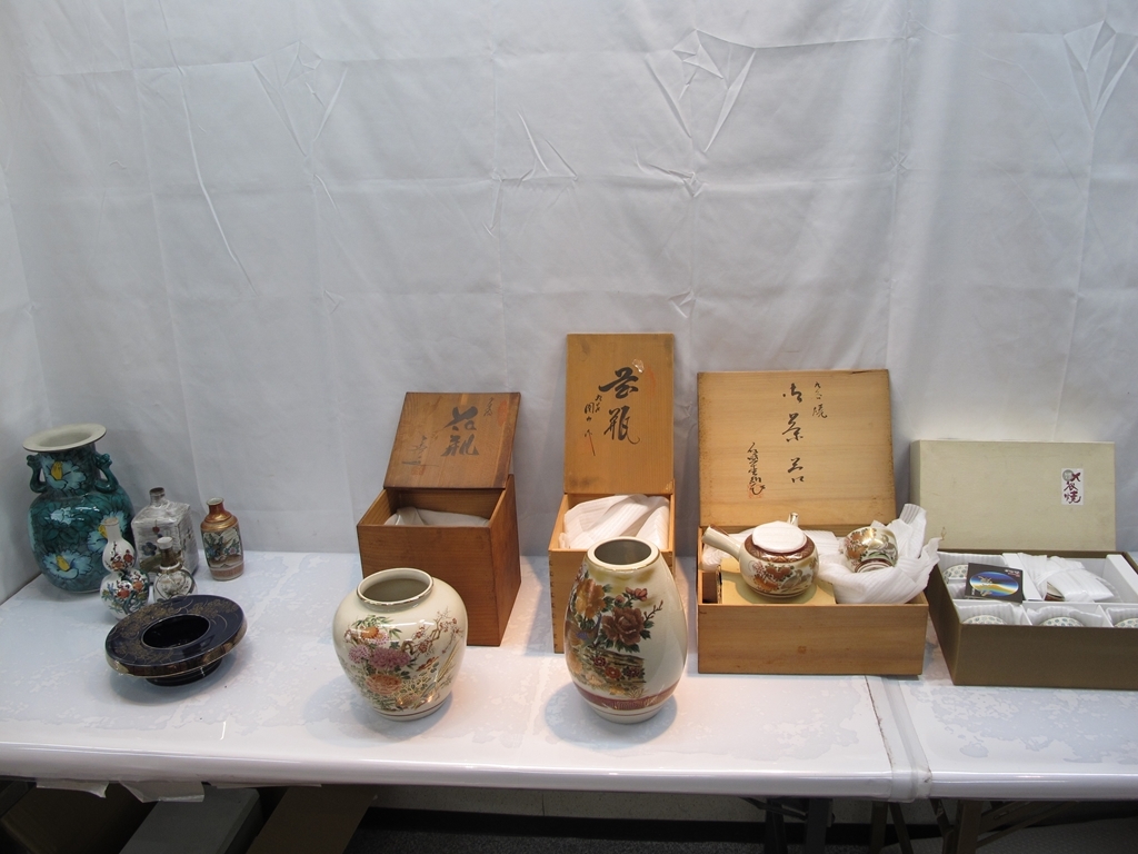 人間国宝 茶道具 加藤孝造作 共布共箱 M 志野茶碗 仕覆付 R9751 加藤