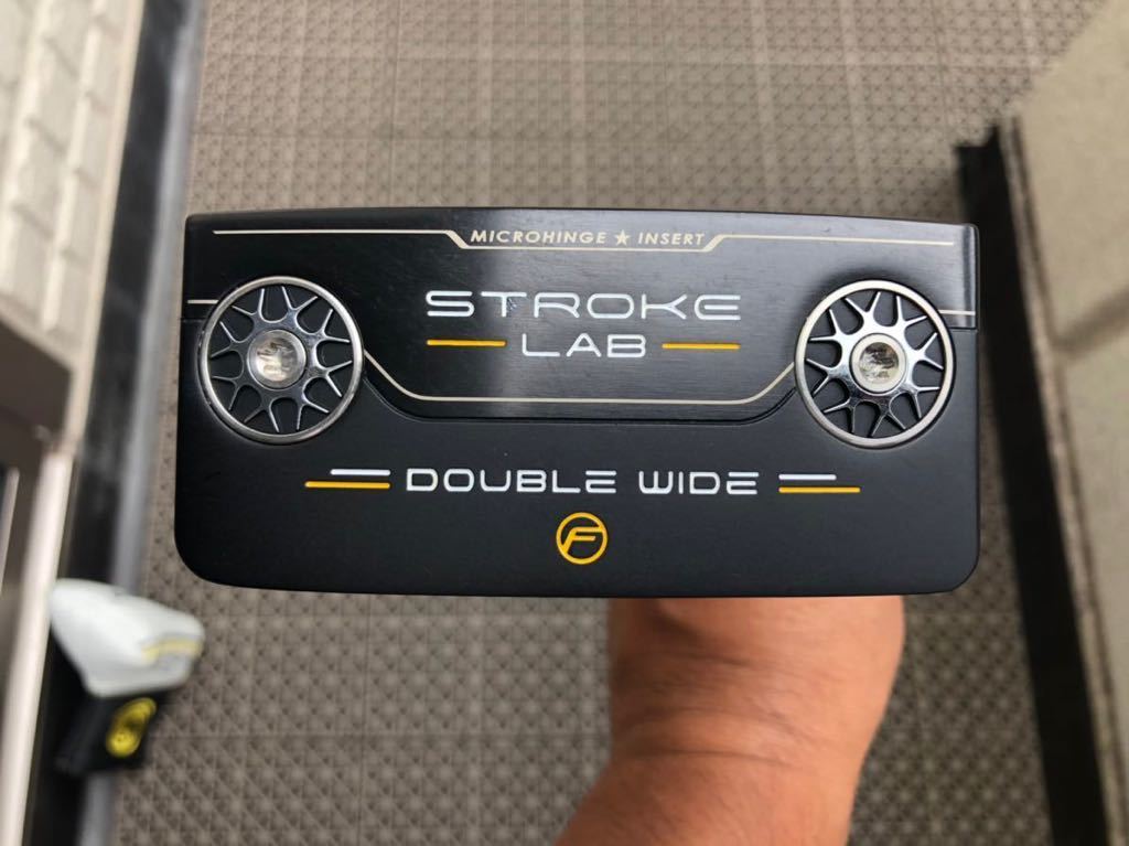 中古 美品 1ラウンドのみ使用 オデッセイ ストロークラボ ブラック