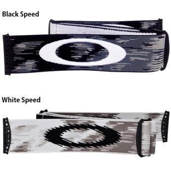 Oakley オークリー Airbrake エアブレイク MX ゴーグル用 リプレイスメント ストラップ アクセサリー Black Speed ブラックスピード