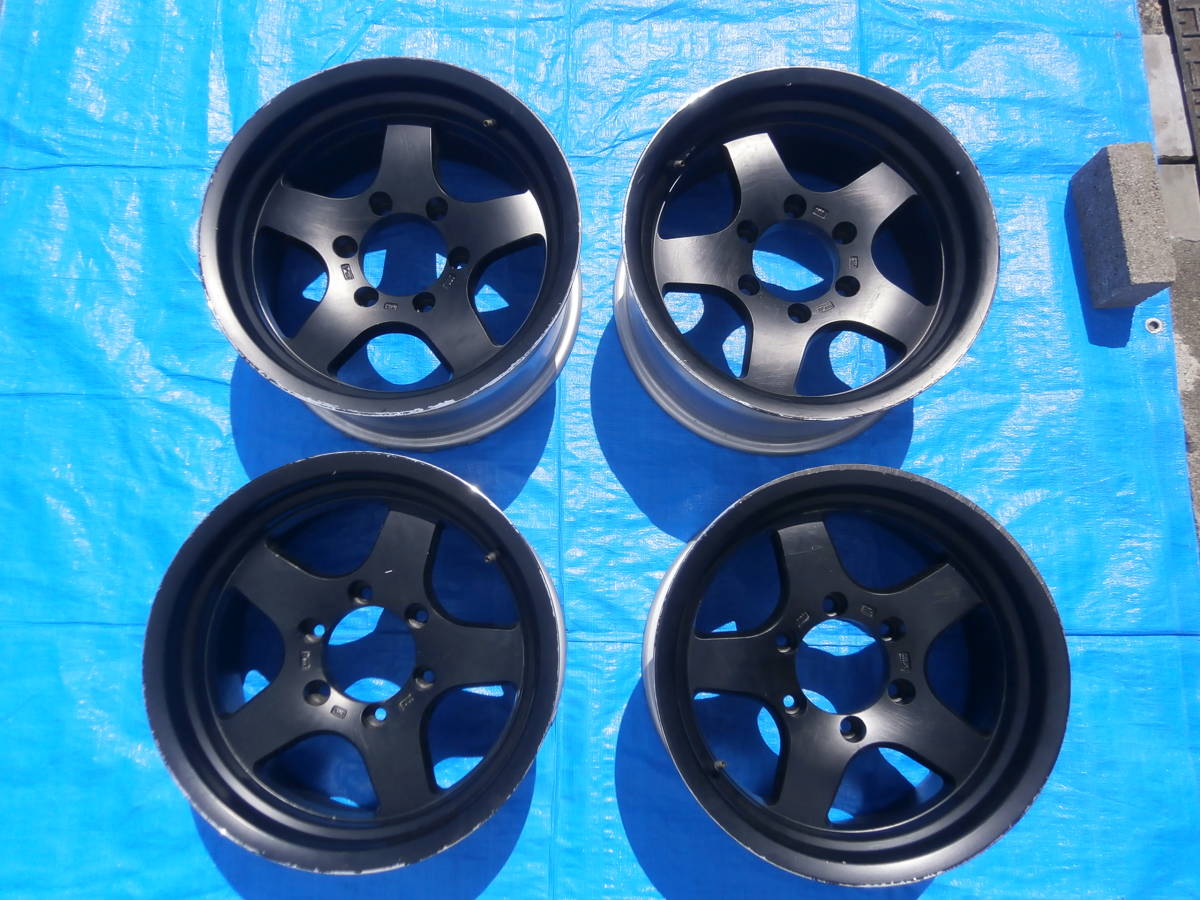 【超激得，得価】 16&times;8JJ 6H PCD139.7mm ランクル プラド ハイラックス ハイエース等(社外品)｜売買されたオークション情報、yahooの商品情報をアーカイブ公開 - オークファン 6穴