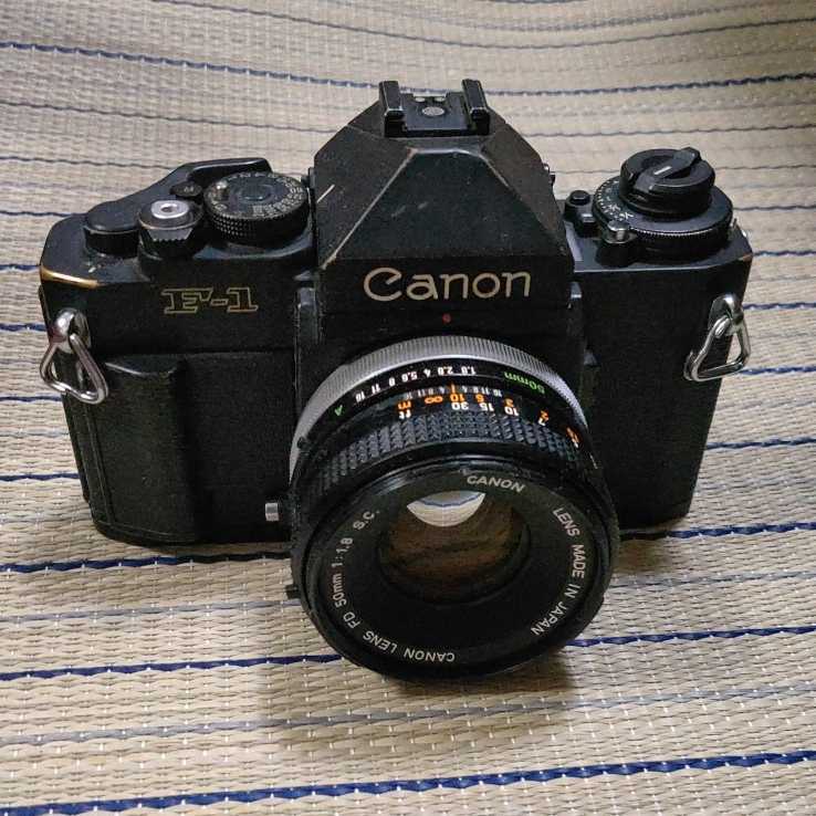 定番人気，人気SALE 一眼レフカメラ キヤノン F-1 + FD 50mm 1:1.8(キヤノン)｜売買されたオークション情報、yahooの商品情報をアーカイブ公開 - オークファン マニュアルフォーカス