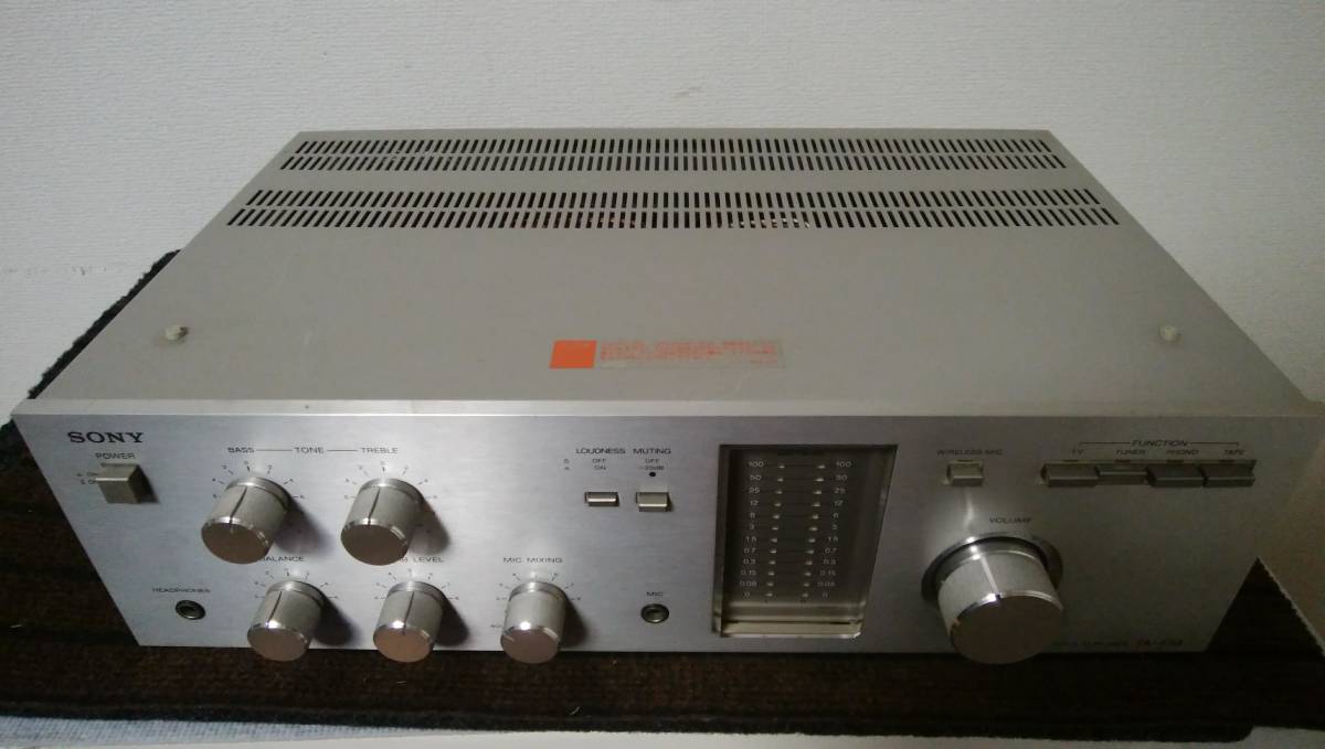 SONY TA-434 - プリメインアンプ ソニー Yahoo!オークション ST-434