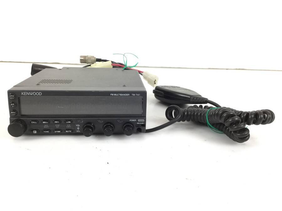 KENWOOD TM-741S FM マルチバンダー(29MHz付) マイク・トリプレクサ