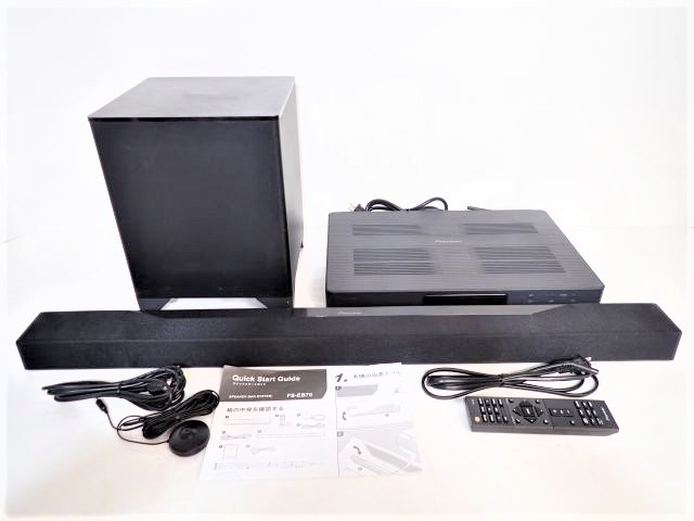 ☆1円☆中古美品☆Pioneer パイオニア サウンドバーシステム FS-EB70