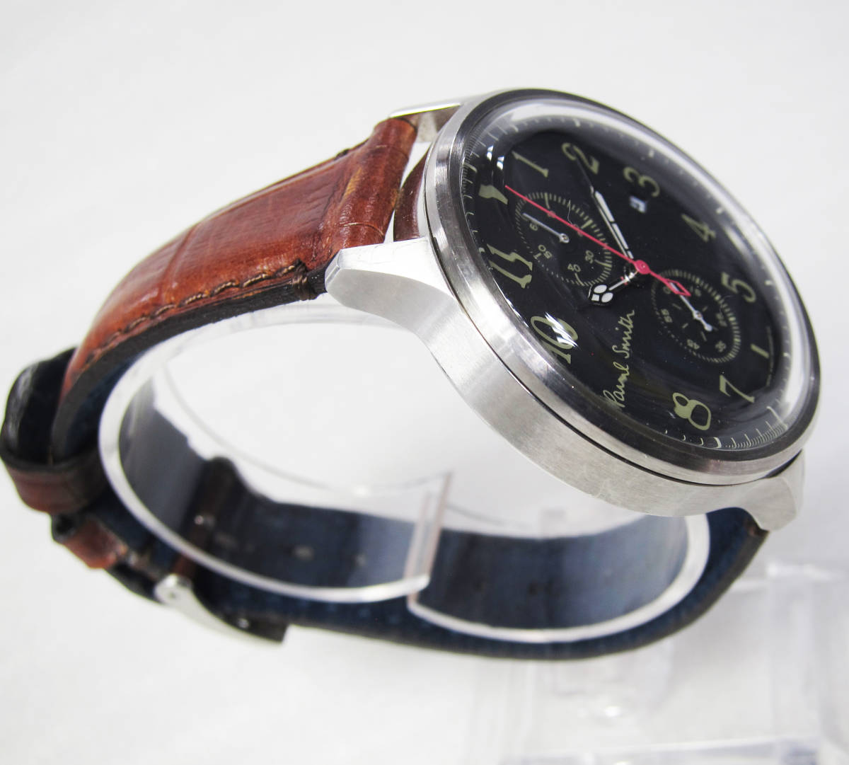 M5506○Paul Smith ポールスミス 0511-S060575 クロノグラフ CITIZEN 