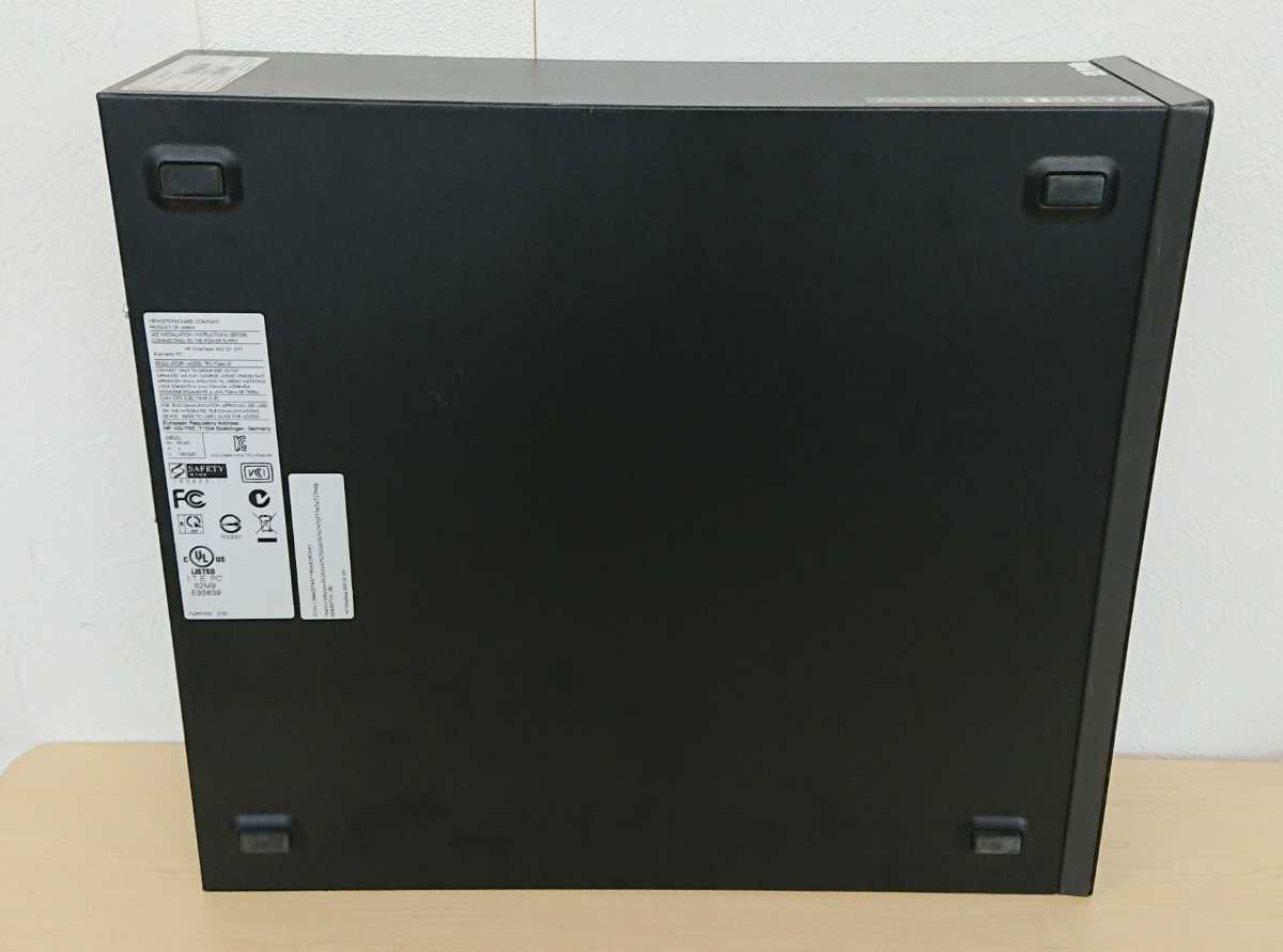 415H) HP EliteDesk 800 G1 SFF Core i7 vPro 通電可 デスクトップPC 