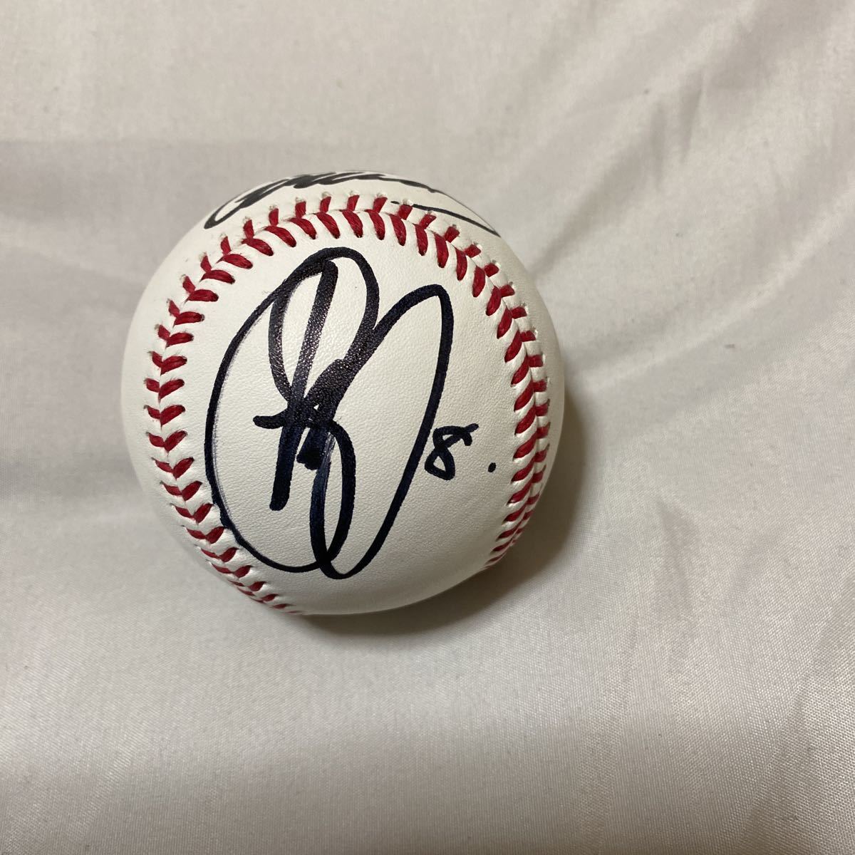 読売ジャイアンツ丸佳浩選手直筆サインnpb統一球試合球坂本勇人菅野