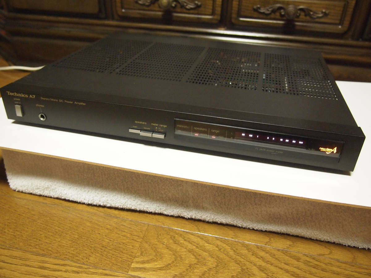 Technics/テクニクス SE-A7 パワーアンプ ♪メンテ済・NEWコンデンサ
