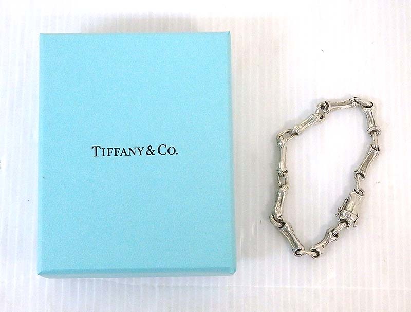 TIFFANY＆Co. SV925 バンブーブレスレット シルバー 竹 アクセサリー