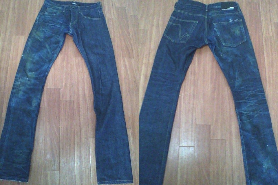 KOZUNO PLEIN SP DENIM PANTS BANANA | P⁄V HardiVague information