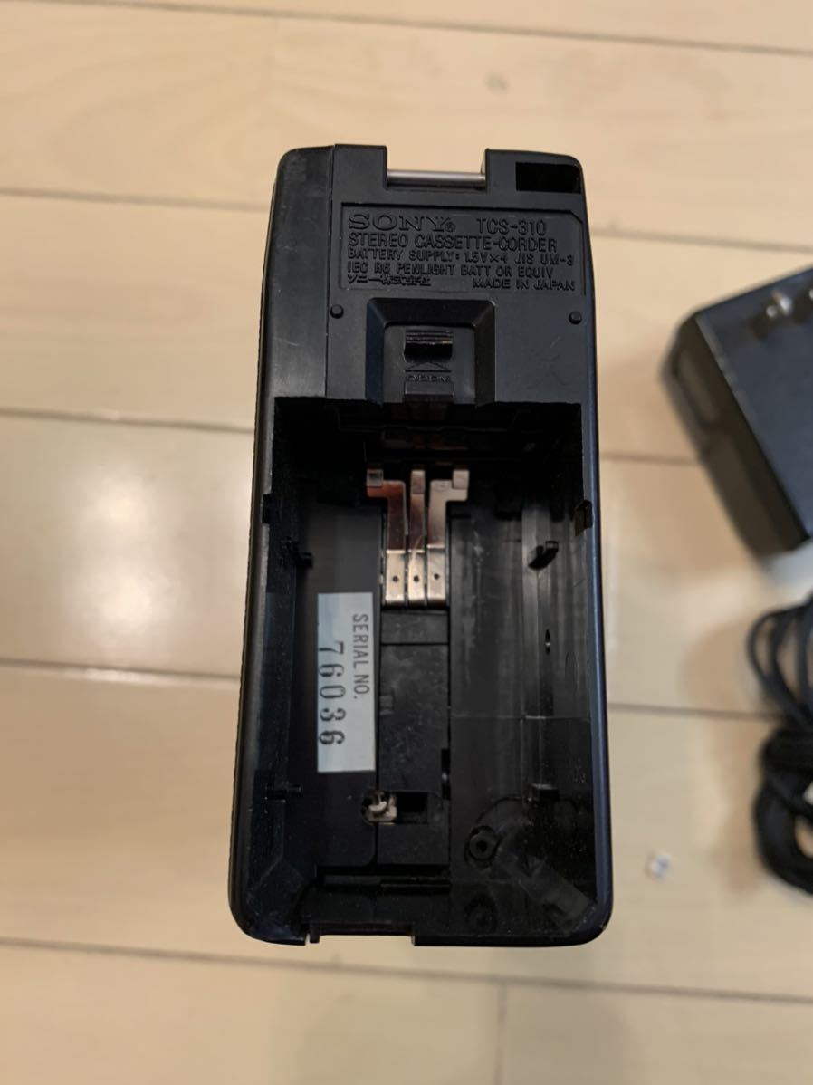 ☆ジャンク☆通電のみ確認☆SONY ソニー TCS-310 ステレオカセット