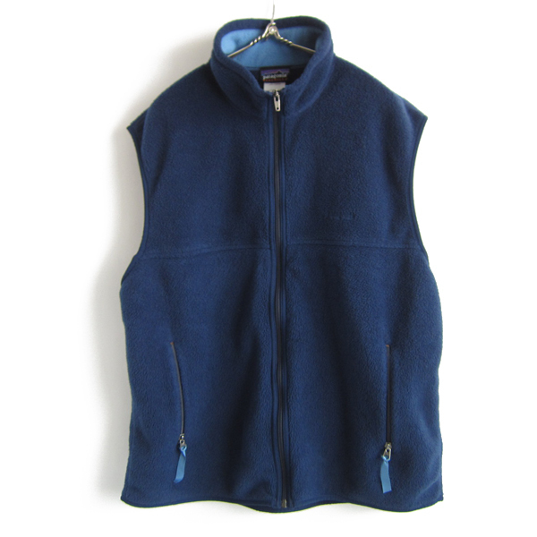 2005年製/パタゴニア/シンチラ/フリース/ベスト/紺系【L】PATAGONIA/メンズ/服/大きいサイズ/古着/登山/D141-05-0001_1