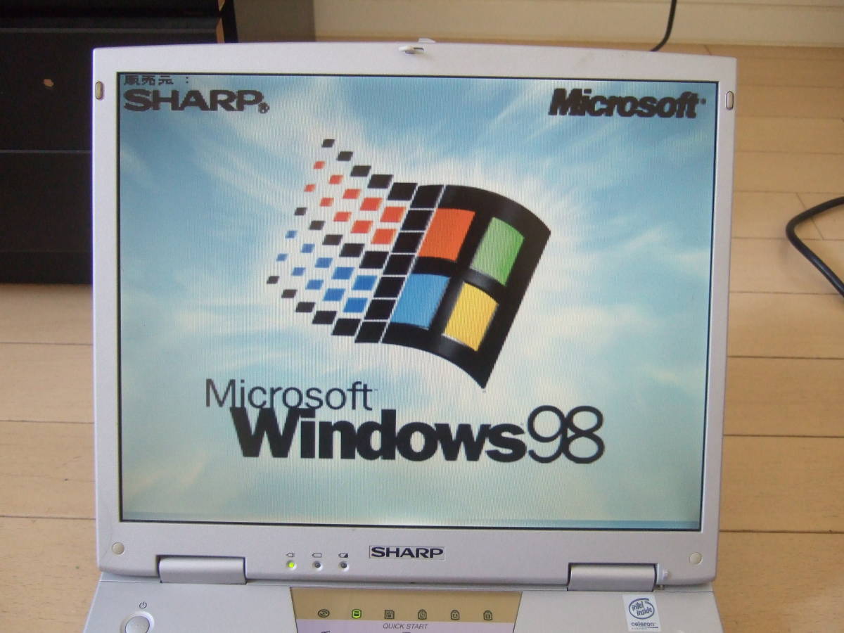 【ジャンク/レトロ品】SHARP(メビウス)PC-PJ1 ノートPC Win98 ノートPC ジャンク⁄レトロ品SHARP(メビウス)PC-PJ1 ノートPC Win98