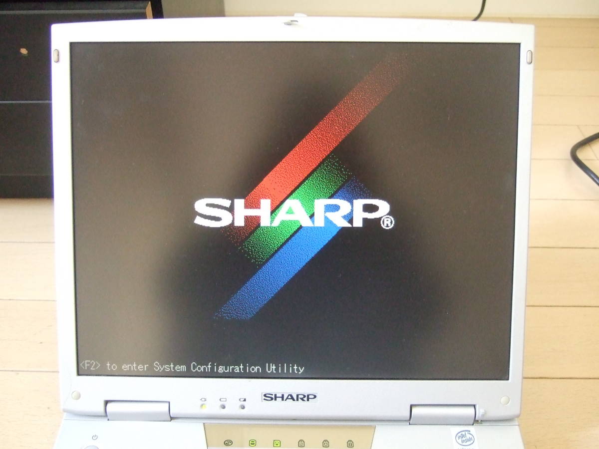 ノートPC ジャンク⁄レトロ品SHARP(メビウス)PC-PJ1 ノートPC Win98
