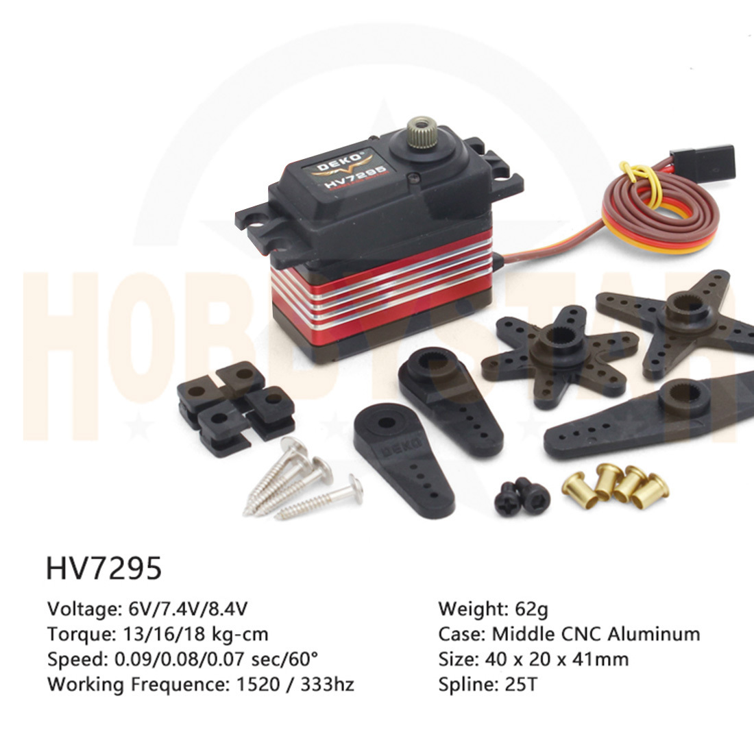 DEKO HV7295 デジタル サーボ メタルギヤ 550以上RCヘリ用スワッシュサーボ T-REX ALIGN KDS GOBLIN GAUI JR XL POWER　1年保証 サーボ デジタル DEKO 300W SFX Intel第8&frasl;第9