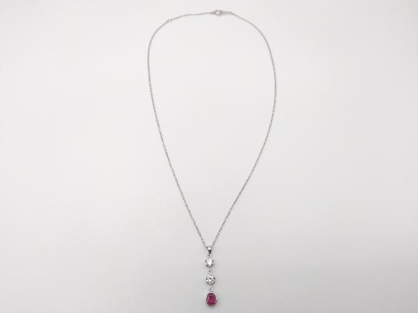 ルビー K14WG 買取専門店さすがや ルビー0.5ct付きリングの買取実績