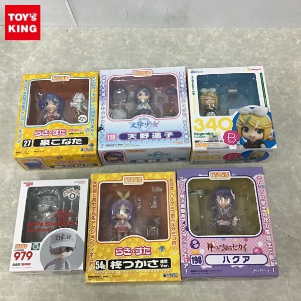 1円 含 ねんどろいど らきすた 27 泉こなた 文学少女 118 天野遠子 他 フィギュア 売買されたオークション情報 Yahooの商品情報をアーカイブ公開 オークファン Aucfan Com