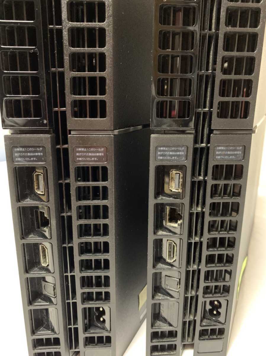 【動作良好】SONY ソニー PS4 CUH-1000 500GB ブラック ジェットブラック 本体 プレステ4 まとめ 2台 セット　動作確認済み　FW8.03 FW8.50_5
