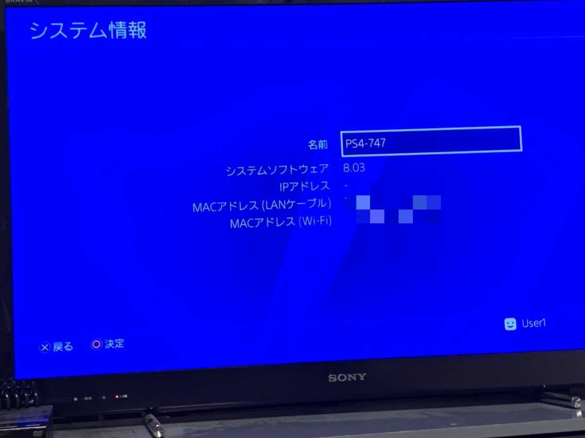 【動作良好】SONY ソニー PS4 CUH-1000 500GB ブラック ジェットブラック 本体 プレステ4 まとめ 2台 セット　動作確認済み　FW8.03 FW8.50_8