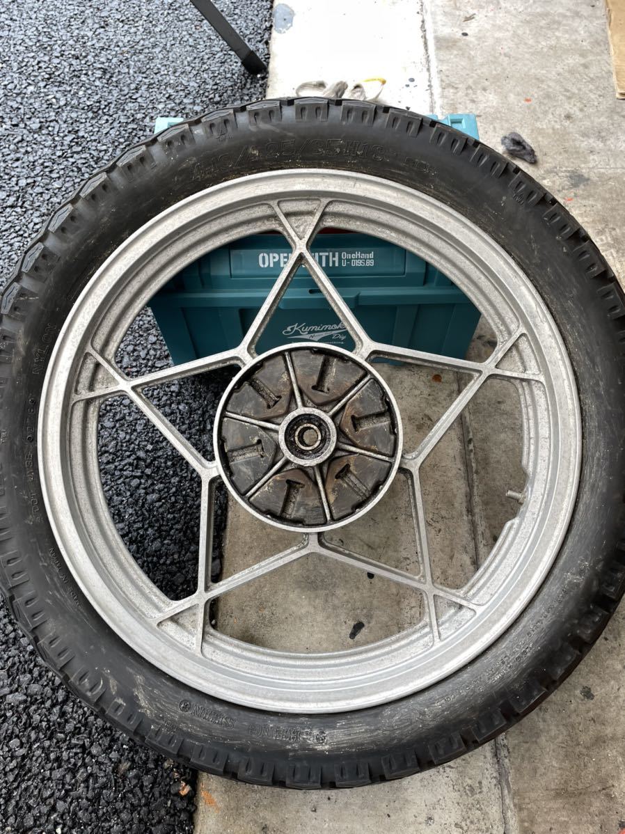 SUZUKIキャストホイール　車種不明gs400 gsx250e スズキ純正ホイール車種不明 当時物 スズキ 2026年最新Yahoo