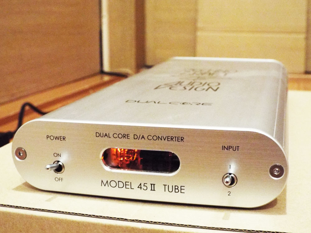 真空管DAC　MODEL 45Ⅱ TUBE 一流オーディオ誌で絶賛 テクノクラフトオーディオデザイン 元箱付き　定価18万＋税 （おまけ）マスター音源