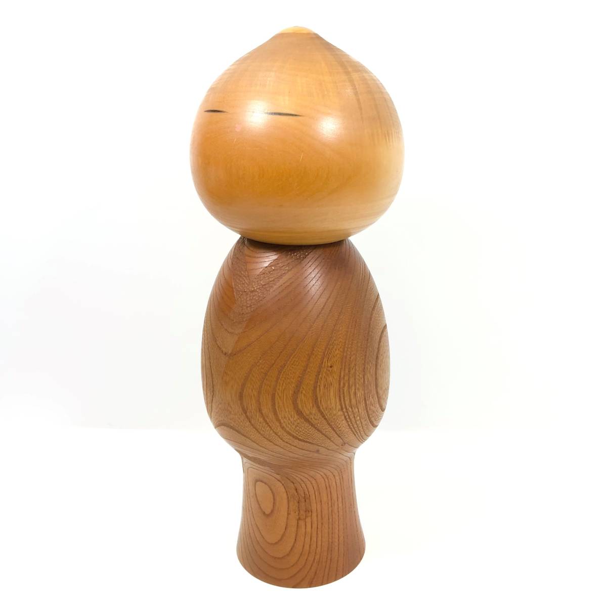 ▽渡辺正雄 作 創作こけし 「無心」 日本 伝統工芸品 時代 芸術 美術