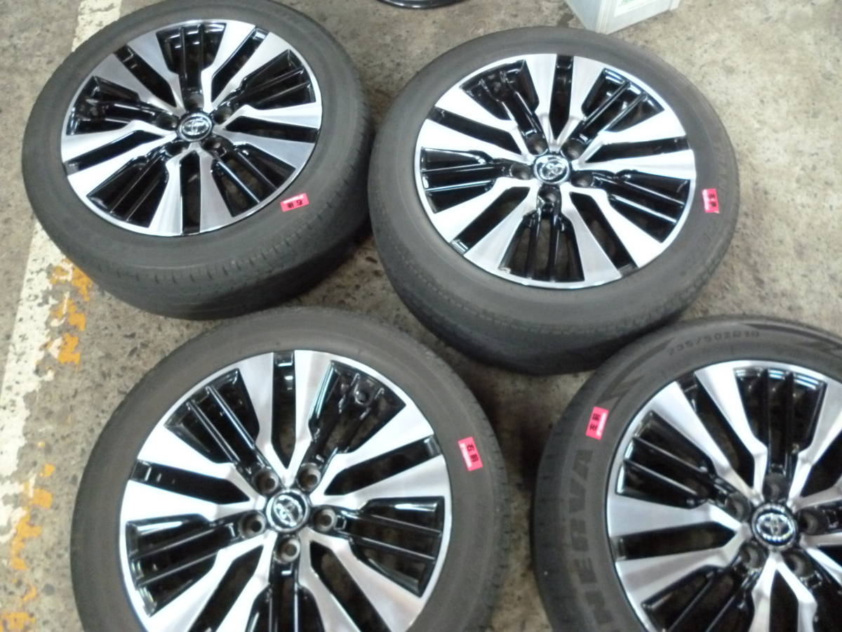ヴェルファイア 30純正 18インチホイール＆235/50R18 4本 2015年 ☆1か