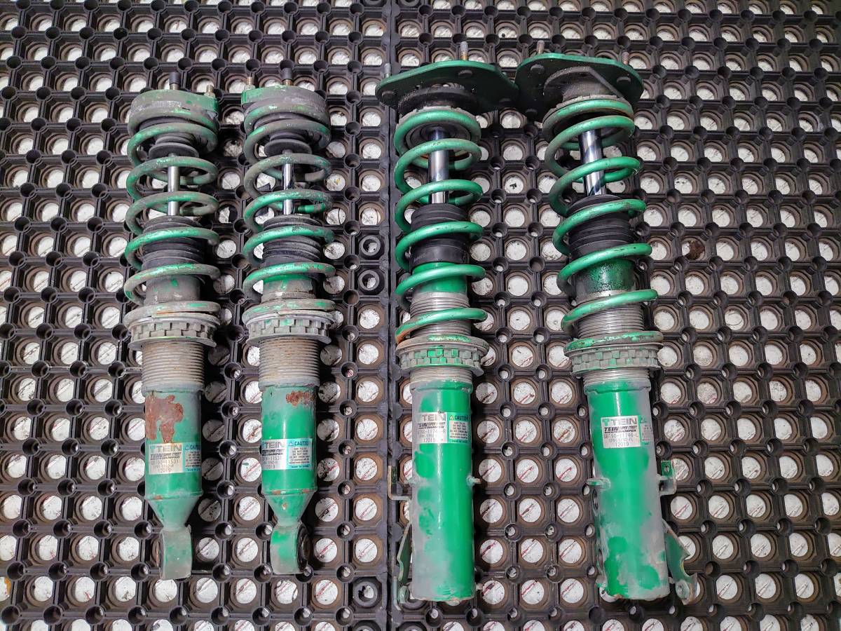 TEIN 車高調 SWIFTバネ EP91 スターレット グランツァV スーパーストリートダンパー_1