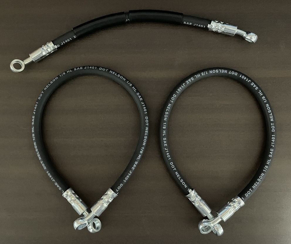 【送料込み】 RZ350 リプロ ブレーキホース 4U0 YAMAHA ヤマハ RZ250 4L3