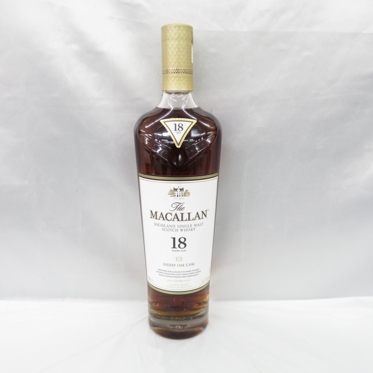 未開栓】The MACALLAN ザ・マッカラン 18年 2020 シェリーオークカスク