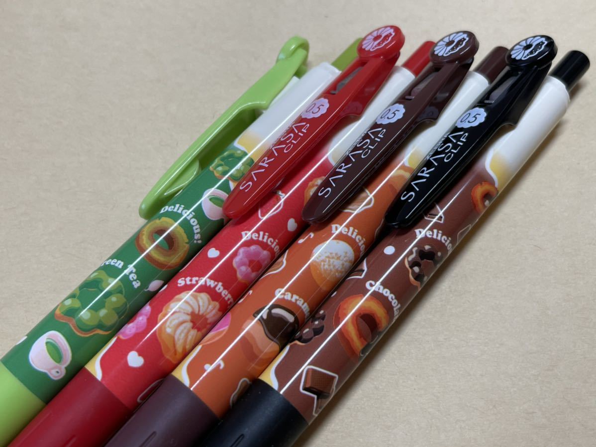 限定　サラサ　ミスタードーナツ　香り付き　ボールペン_2