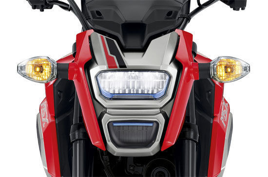 オートバイ 125 ヘッドライト カスタム 高品質 フロントガラス ガー ドランプ LEDホンダGROM MSX125SF 2016 2017 MSX125 2018 M3 M5_2