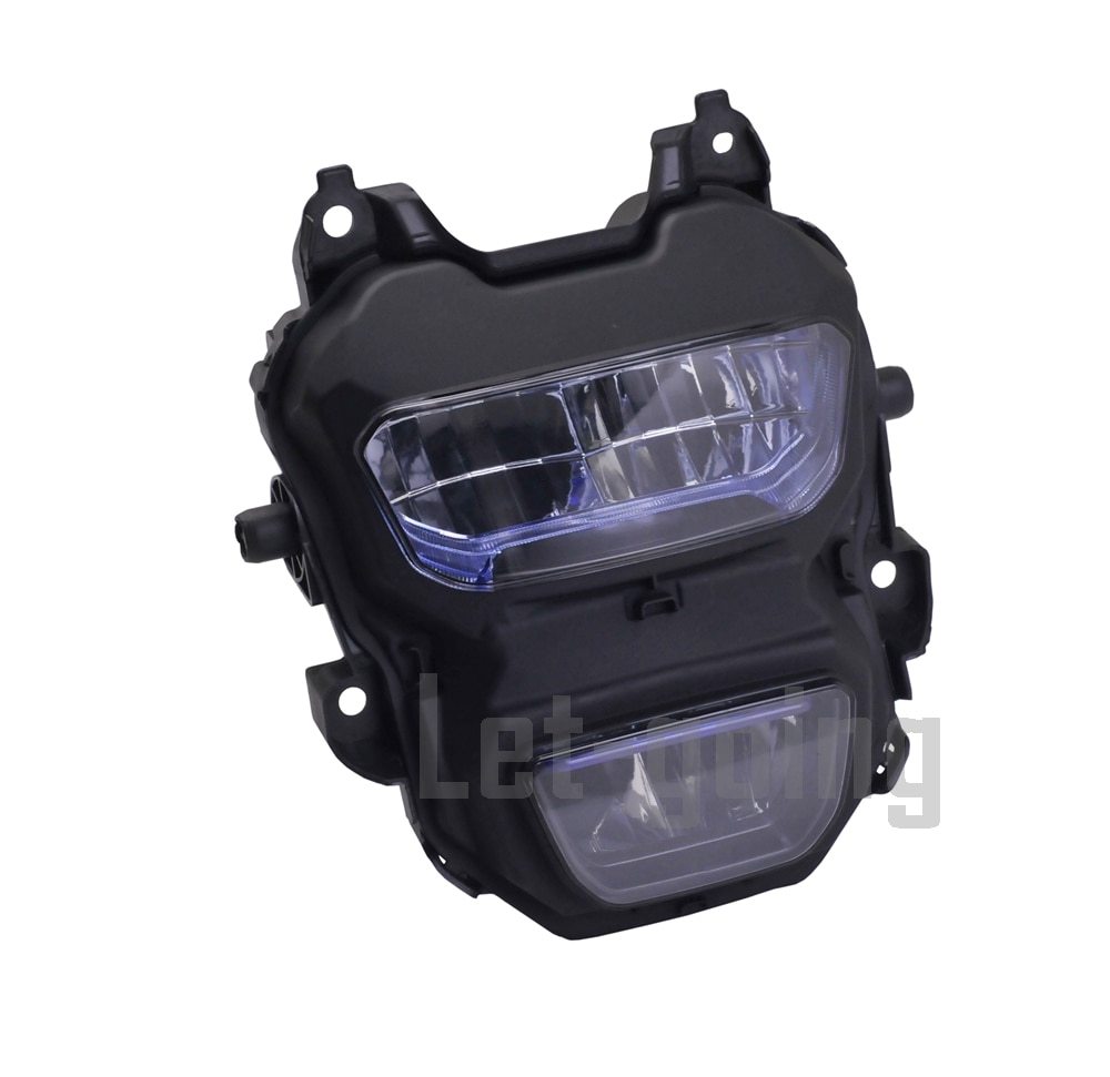 オートバイ 125 ヘッドライト カスタム 高品質 フロントガラス ガー ドランプ LEDホンダGROM MSX125SF 2016 2017 MSX125 2018 M3 M5_7