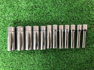 Snap-on 1/4sq ディープソケット STMMシリーズ 12個セット（買取実績 