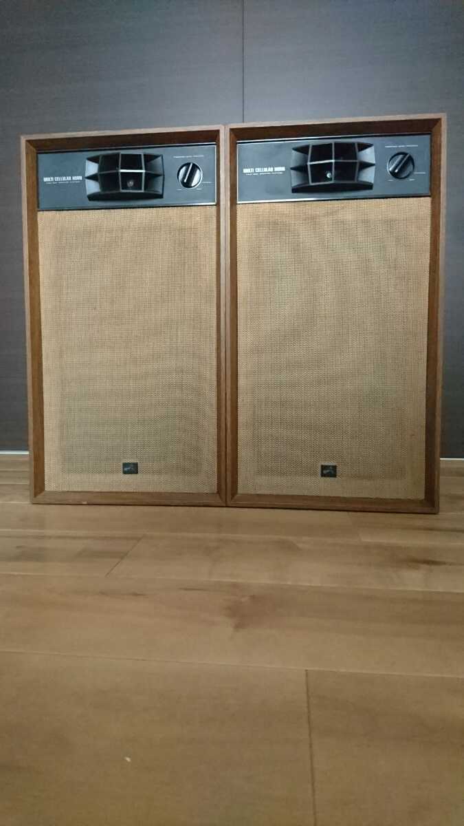 【昭和レトロ】Victor ビクター BLA-G620 70年代 スピーカー① ☆洒落感あって人気の2ウエイセクトラルホーンのVICTOR ビクター