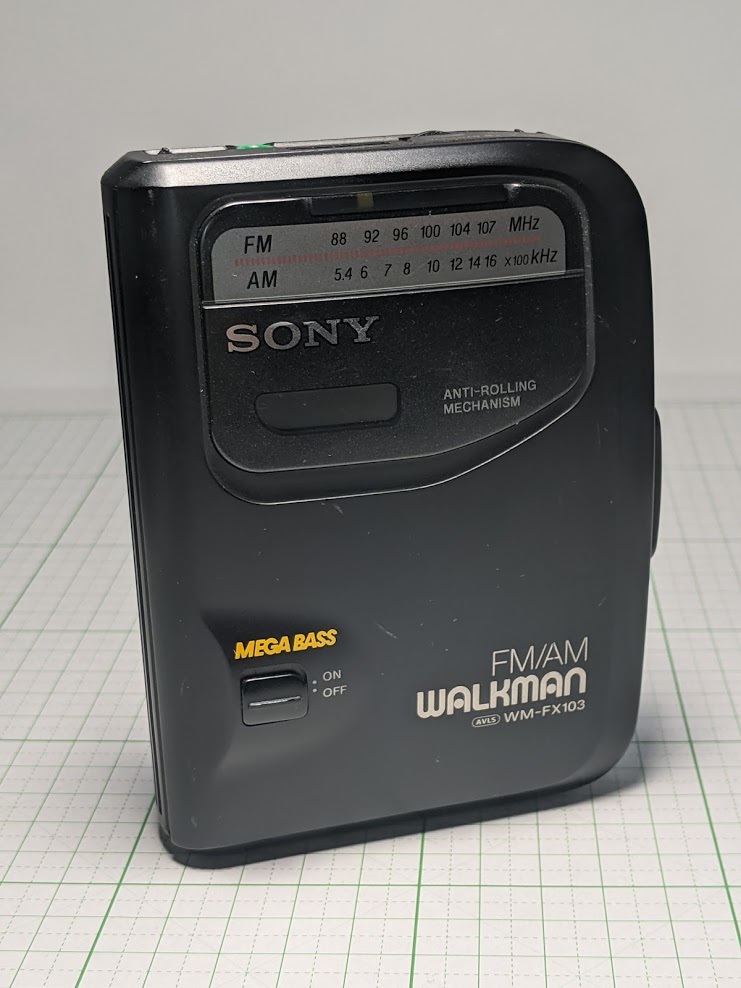 ソニー WM－FX103 ラジオカセットウォークマン 動作品 整備品 Sony WM