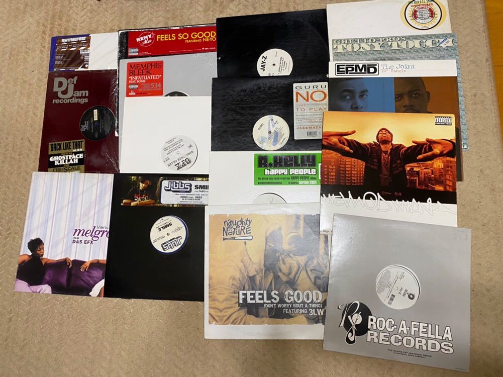 1円スタート！レア盤有り！？12inch HIPHOP レコード大量248枚セット