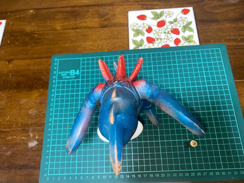 昭和 ソフビ ブルマァク ガイガン 東宝 当時物 レトロ ゴジラ対