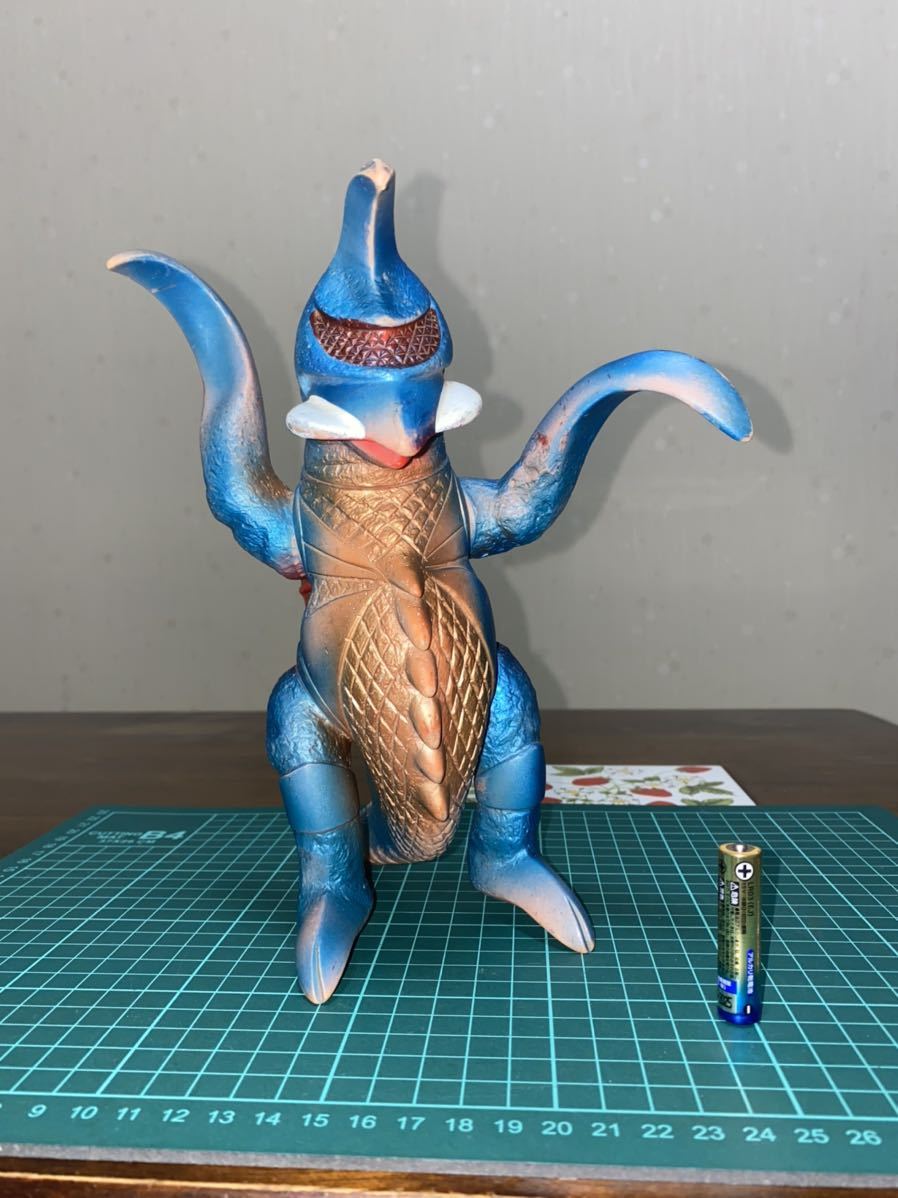 昭和 ソフビ ブルマァク ガイガン 東宝 当時物 レトロ ゴジラ対
